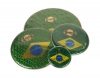 Prismatische Vel Braziliaanse vlag 10"